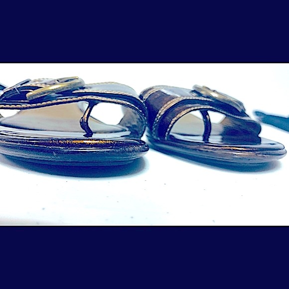 Madison Made in Italy women’s slip on sandal size 9 - Picture 5 of 14